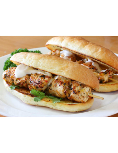 120 Pinchos de Bambú Gere 18 cm 5 mm para Kebab y Caramelos