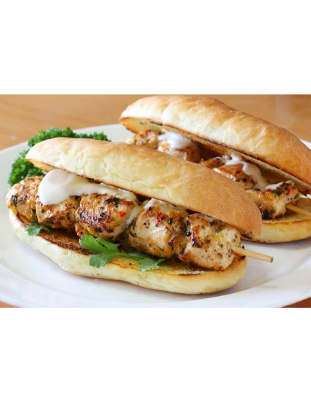 120 Pinchos de Bambú Gere 18 cm 5 mm para Kebab y Caramelos