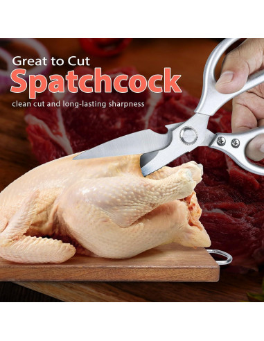 Tijeras de Cocina VOGARB Grandes Acero Inoxidable 21.5cm