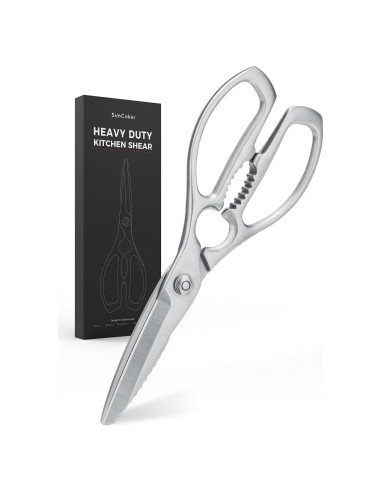 Tijeras de Cocina SimCoker de Acero Inoxidable 22cm Multiusos