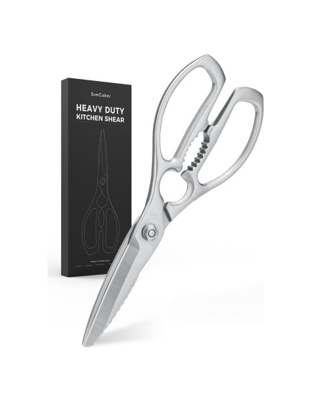Tijeras de Cocina SimCoker de Acero Inoxidable 22cm Multiusos