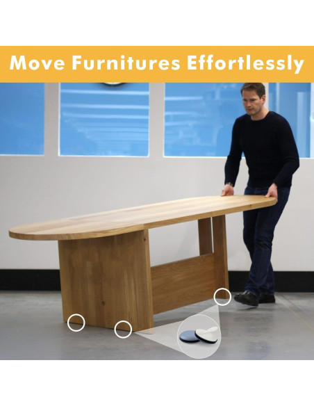 Deslizadores de Muebles Wizard Sliders 36 Piezas Autoadhesivos Deslizadores de Muebles Wizard Sliders 36 Piezas Autoadhesivos