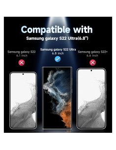 Protector de Pantalla Cerámico MAGIC JOHN para Samsung Galaxy S22 Ultra 6.8" 2