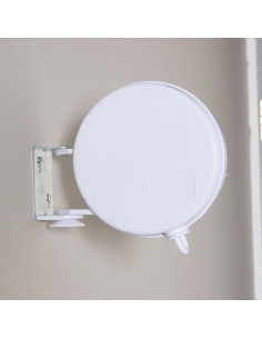 Línea de Ropa Retráctil Household Essentials 12.19m Blanca 2