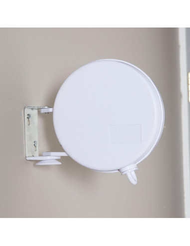 Línea de Ropa Retráctil Household Essentials 12.19m Blanca