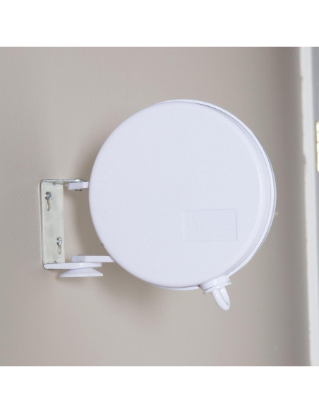 Línea de Ropa Retráctil Household Essentials 12.19m Blanca