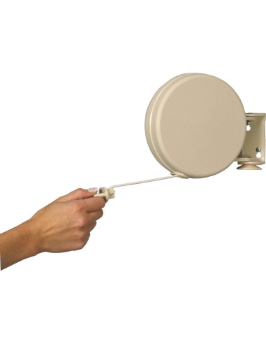 Línea de Ropa Retráctil Household Essentials 12.19m Blanca