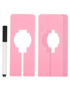 Divisores de Ropa PATIKIL Rosa - 8 Piezas con Marcador