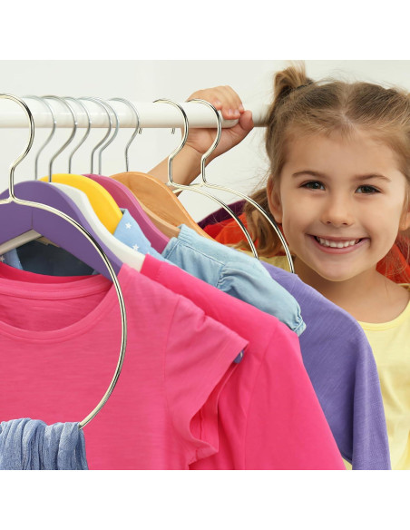 Organizador de Bufandas Dorado STOBAZA - 10 Pcs Metal Redondo