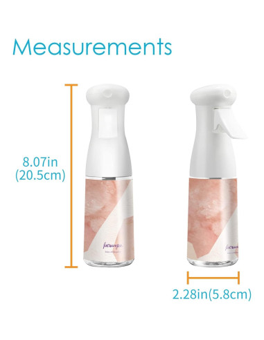 Botella Spray Rociador 148ml para Cabello y Limpieza - PET