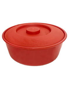 Calentador de Tortillas Mexicano Genérico 20 cm Rojo Microondas