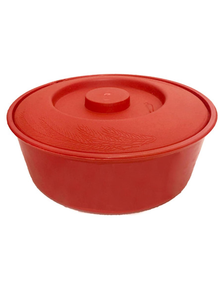 Calentador de Tortillas Mexicano Genérico 20 cm Rojo Microondas