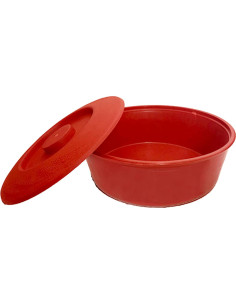 Calentador de Tortillas Mexicano Genérico 20 cm Rojo Microondas 2