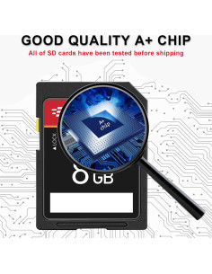 Paquete de 5 tarjetas SD 8GB EASTBULL Clase 10 alta velocidad 2