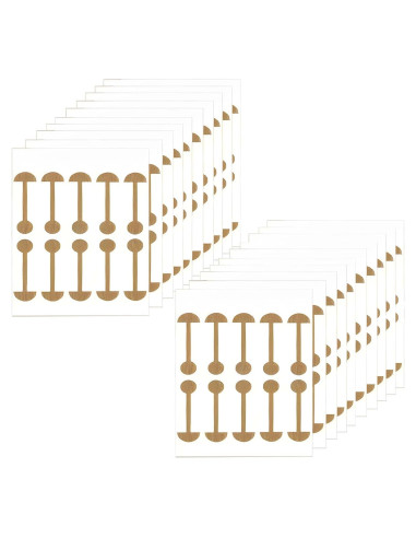 Tiras de Moldeo de Nariz Tizee - 200 Parches Autoadhesivos