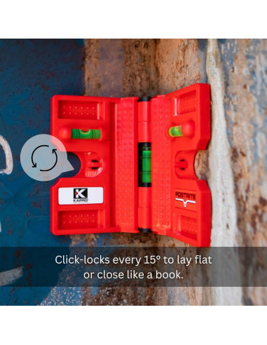 Nivel de Poste Plegable Kapro 340 Postrite Magnético 19cm