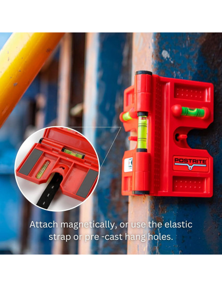 Nivel de Poste Plegable Kapro 340 Postrite Magnético 19cm