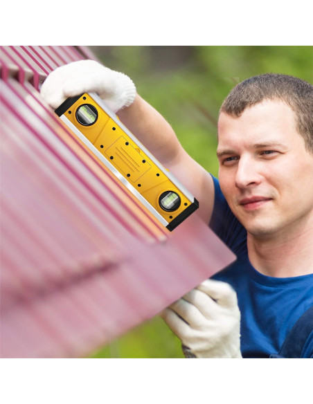 Nivel Digital Shefio 10 Pulgadas con Pantalla LCD y Base Magnética