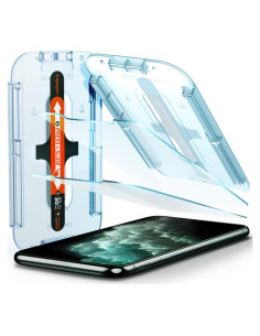 Protector de Pantalla Vidrio Templado Spigen iPhone 11 Pro Max 2 Pzas
