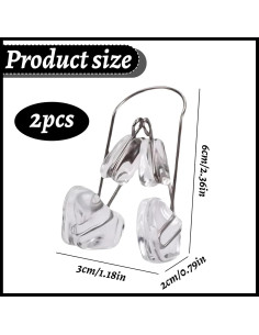 Modelador de Nariz Hinbkenla - 2 Piezas Silicona Sin Dolor 2