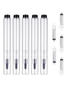 BBTO 5 Lápices de Pintura Rellenables 6ml con Pinceles