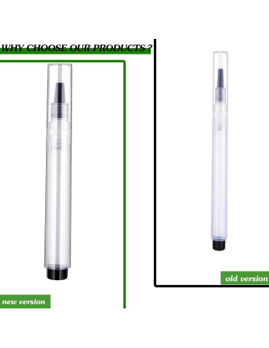 BBTO 5 Lápices de Pintura Rellenables 6ml con Pinceles