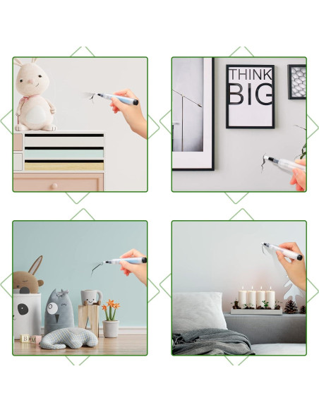 BBTO 5 Lápices de Pintura Rellenables 6ml con Pinceles