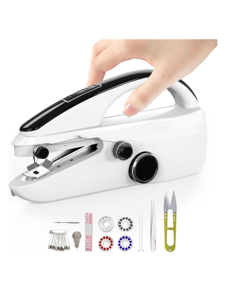 Máquina de Coser de Mano SnowVoice Ropa II Mini Portátil Máquina de Coser de Mano SnowVoice Ropa II Mini Portátil