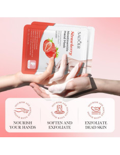 Mascarilla Exfoliante para Pies - Rejuvenecedora de Frutas 2