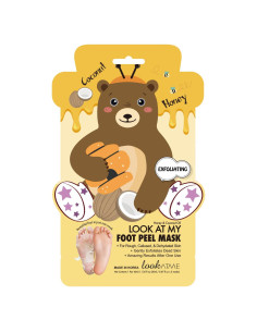 Máscara Exfoliante para Pies KSBC con Miel y Aceite de Coco