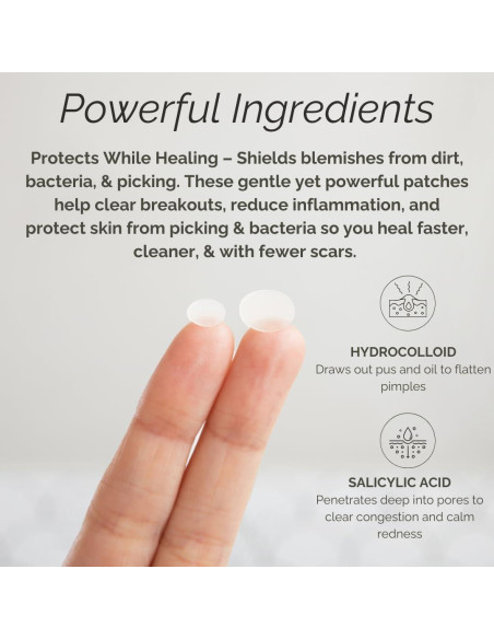 Parche para Granos My Flexy - Hidrocoloide con Ácido Salicílico - 36 Unidades