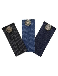 Extensores de Cinturón Ajustables Sndperiexam 3 Piezas Azul