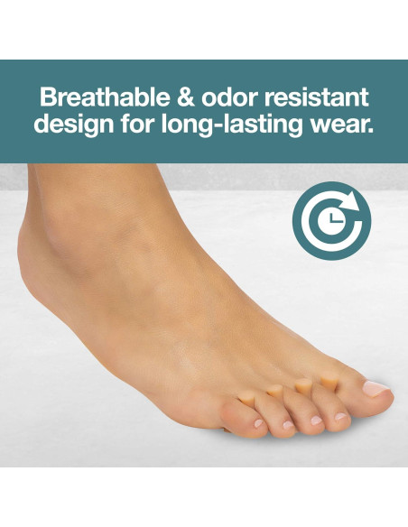 Separador de Dedos en Martillo ZenToes - 4 Unidades de Gel