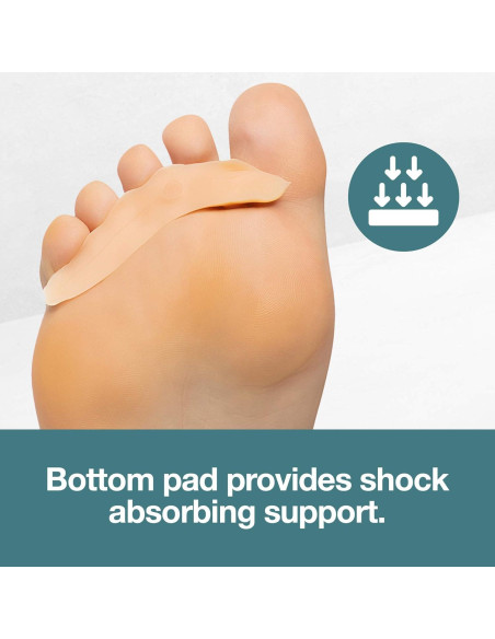 Separador de Dedos en Martillo ZenToes - 4 Unidades de Gel