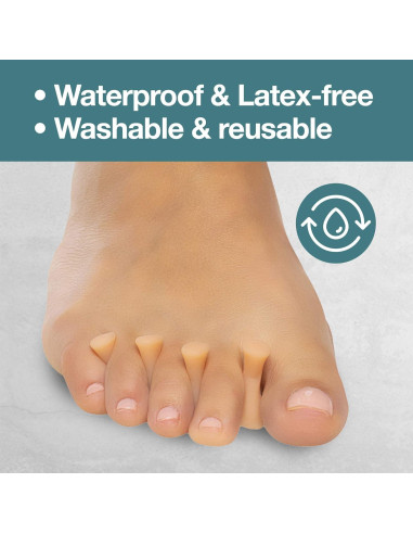 Separador de Dedos en Martillo ZenToes - 4 Unidades de Gel