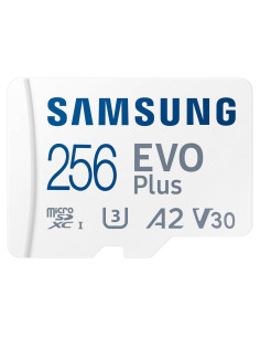 Tarjeta microSD Samsung EVO Plus 256GB UHS-I C10 U3 A3