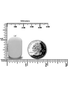 Medallón de Perro de Plata Esterlina 2 Fotos 3.2 x 3.2 cm 2