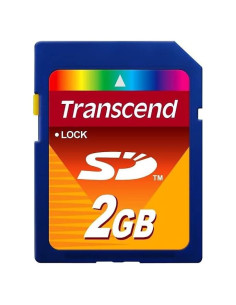 Tarjeta de Memoria Flash SD Transcend 2 GB TS2GSDC