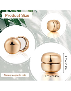 8 Pares de Pines Magnéticos para Hijab PeacePray - Multiusos 2