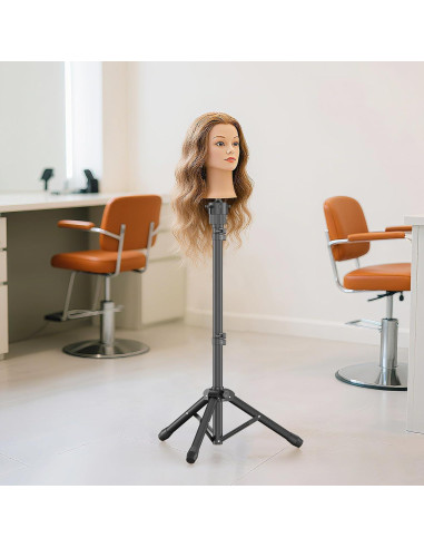 Soporte de Peluca Trípode Womnwomn Ajustable 95-127 cm