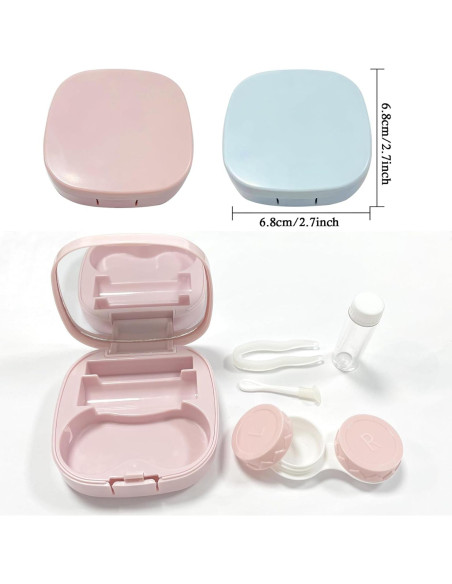 Estuche para Lentes de Contacto Howinn 2 PCS con Accesorios