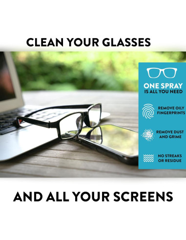 Spray Limpiador de Lentes Apex con Paño de Microfibra 28g