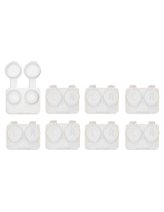 Estuches de Lentes de Contacto Pro Optics (12 unidades) Blanco