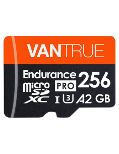 Tarjeta microSD Vantrue 256GB UHS-I U3 4K Alta Velocidad