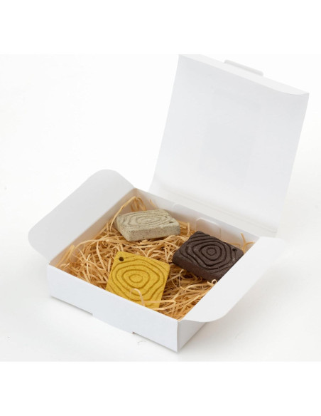 Conjunto de Soportes de Incienso Asayu Japón Cerámica Ecológica 3 Piezas Conjunto de Soportes de Incienso Asayu Japón Cerámica Ecológica 3 Piezas