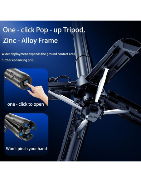 Palillo de Selfie Portátil Magnético YXYaoZhengYiGeYi 4-en-1