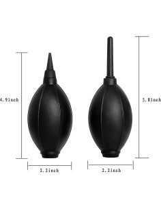 Soplador de Aire Manual VVEASIER con Boquillas Larga y Corta 2