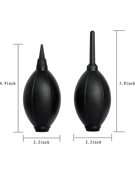 Soplador de Aire Manual VVEASIER con Boquillas Larga y Corta