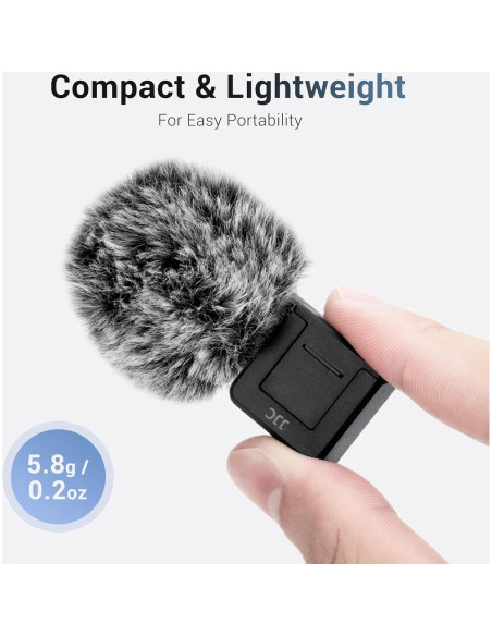 Muff de Viento JJC para Zapata Fría para Cámaras Sony ZV Muff de Viento JJC para Zapata Fría para Cámaras Sony ZV
