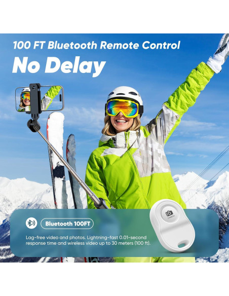 Monitor Selfie Inalámbrico Meonxy para Vlog 4K 30fps